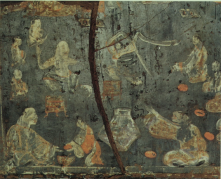 A picture containing text, painting, fabric

Description automatically generated